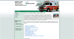 Desktop Screenshot of ems.acmchealth.org