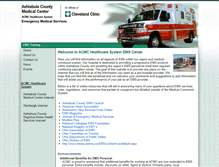 Tablet Screenshot of ems.acmchealth.org